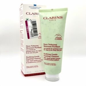 Clarins Purifying Gentle Foaming Cleanser - factory sealed